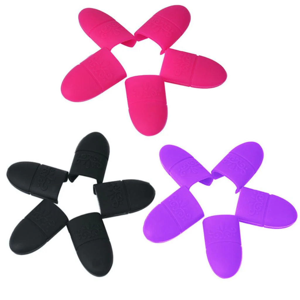 Silicone Soak Off Cap 5pcs Pack