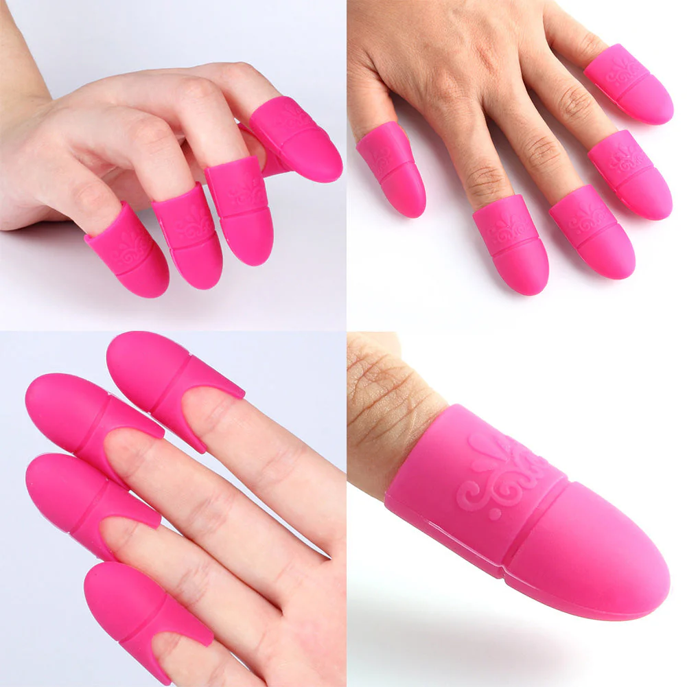 Silicone Soak Off Cap 5pcs Pack - Image 2
