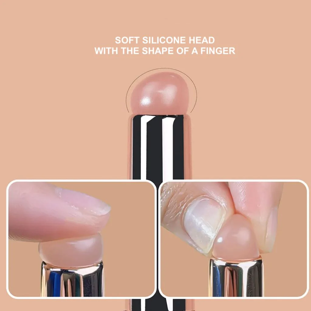 Silicone Stamper Tool - Translucent Pink - Image 4