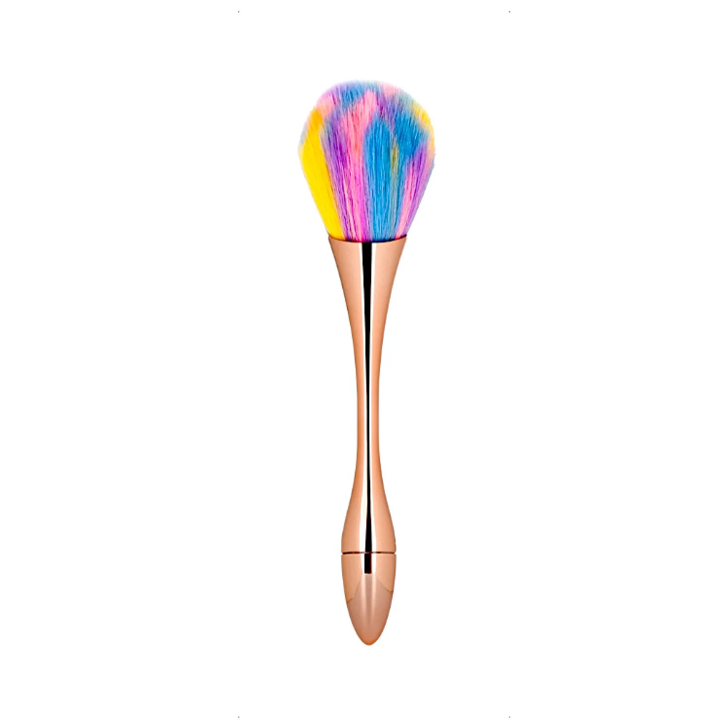 Soft Dusting Brush - Metallic Handle Slim & Short - Image 2
