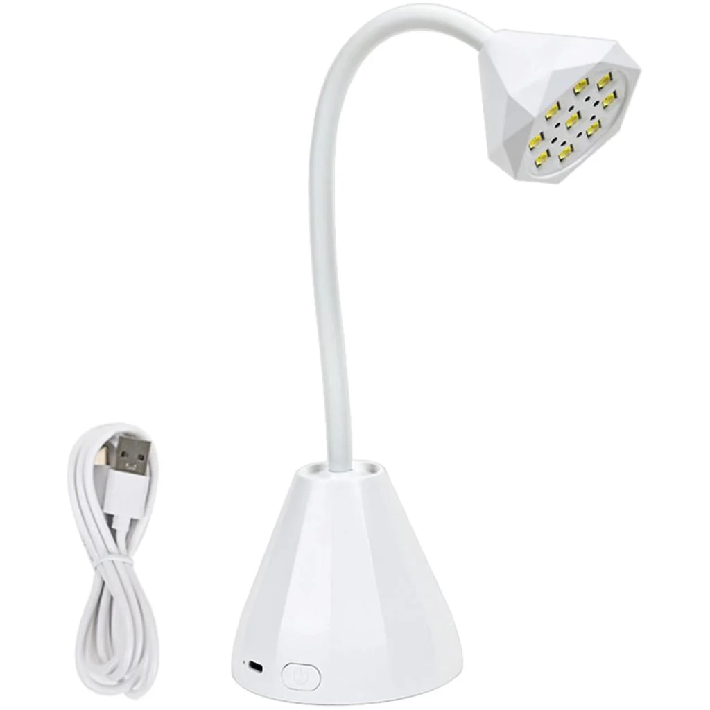 LED Nail Lamp Floral Design - Cordless and Rechargeable - Image 3