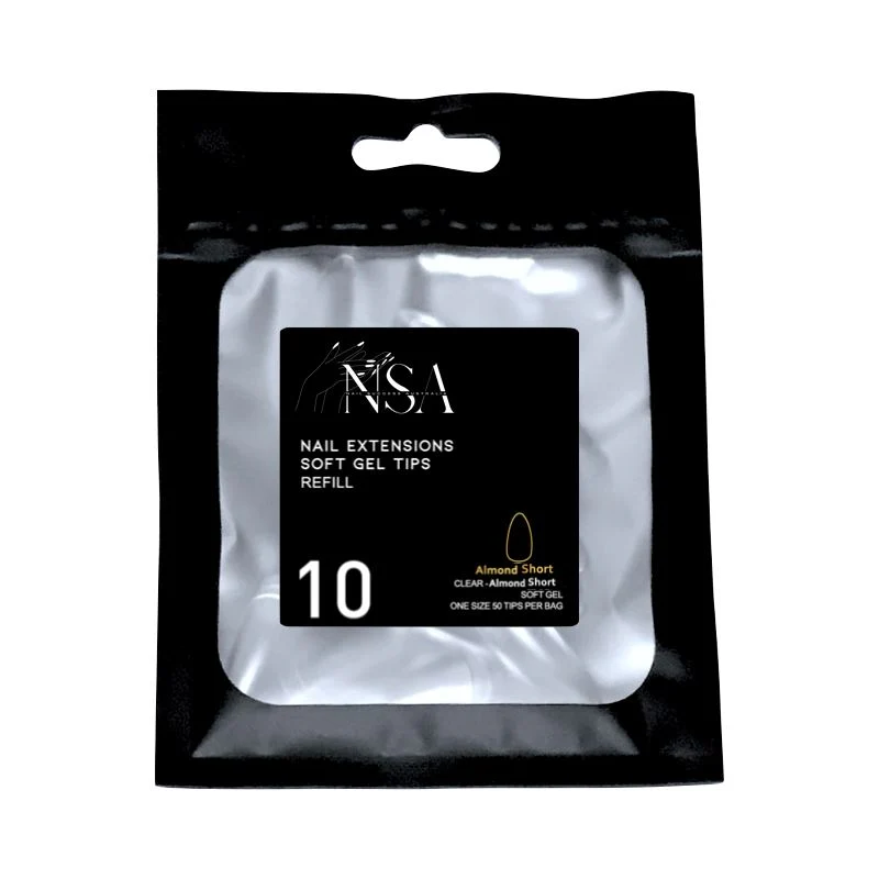 Soft Gel Tips Individual Refill Sizes 50pcs - Almond - Image 12