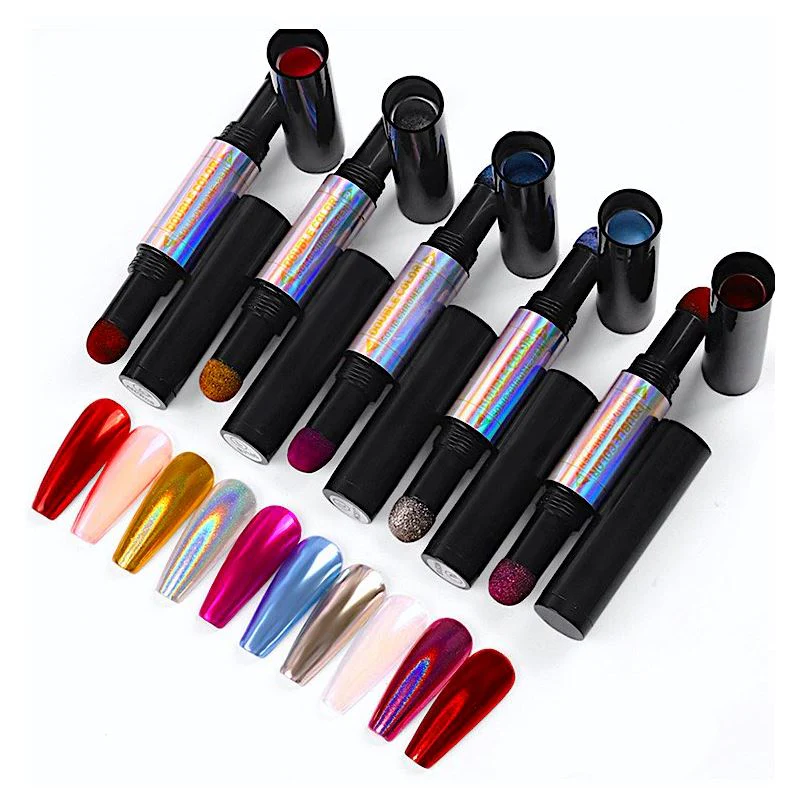 Solid Chrome Pen Double Colour - Image 2