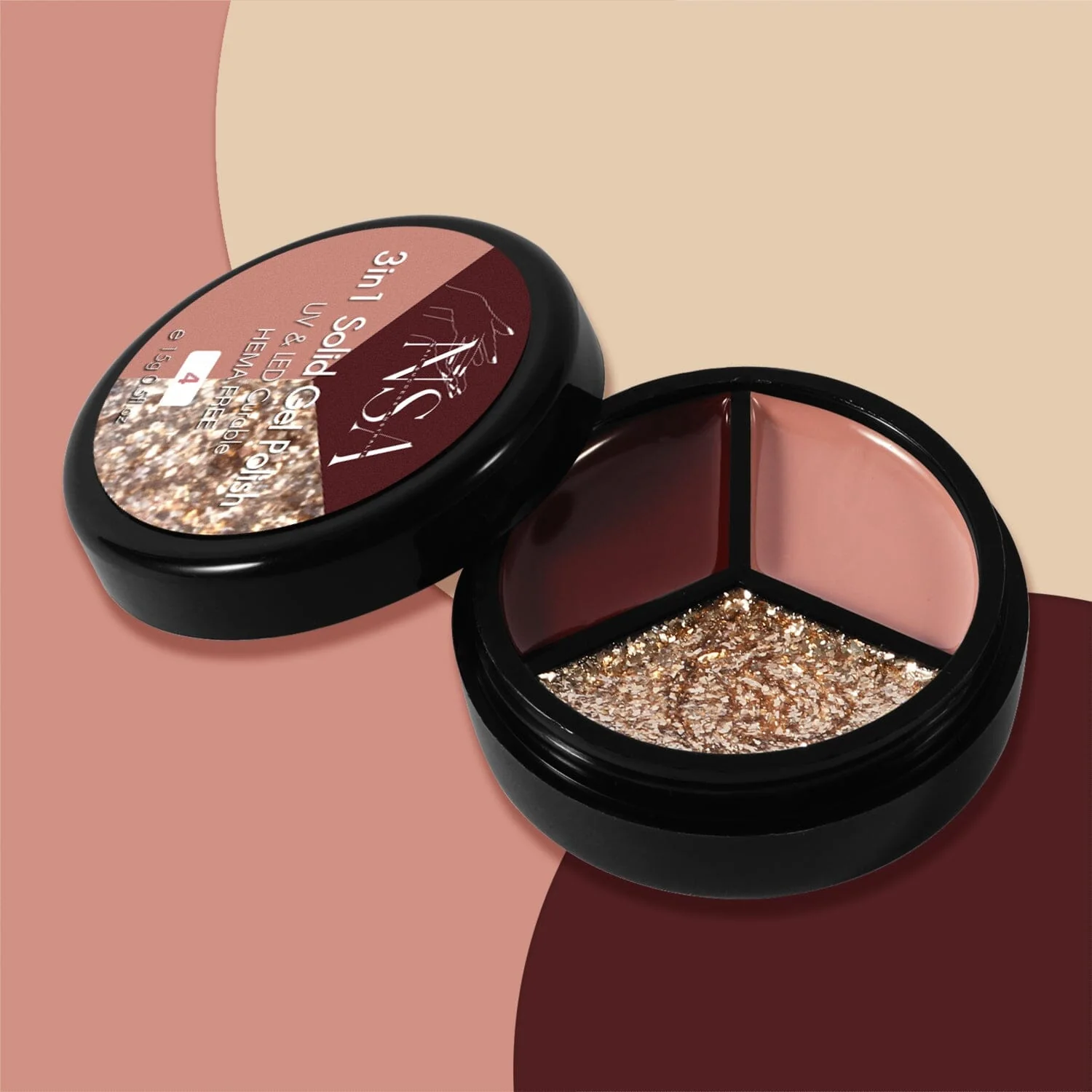 Solid Gel Polish 3in1 Colour Jar - Image 10