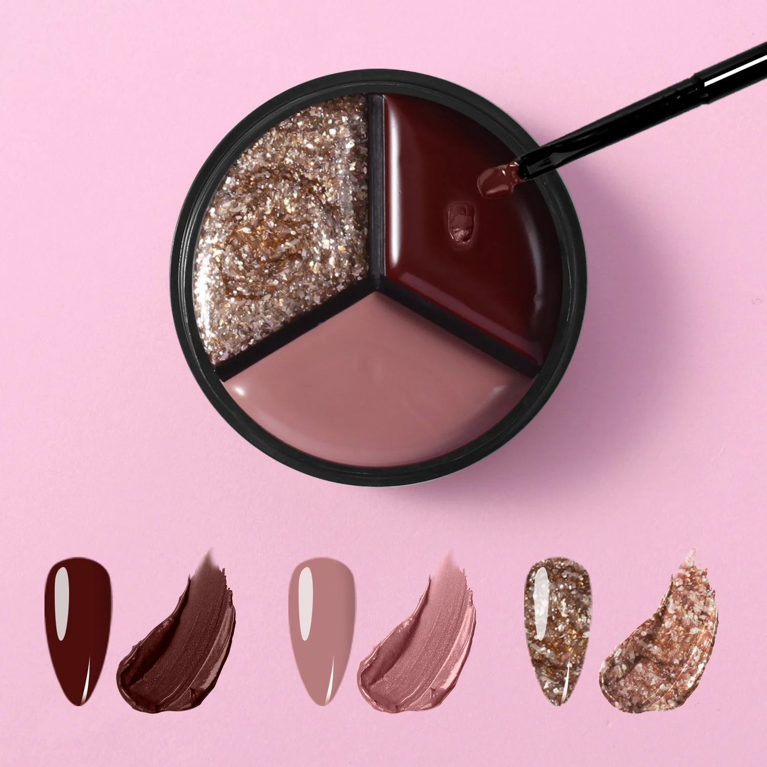 Solid Gel Polish 3in1 Colour Jar - Image 11