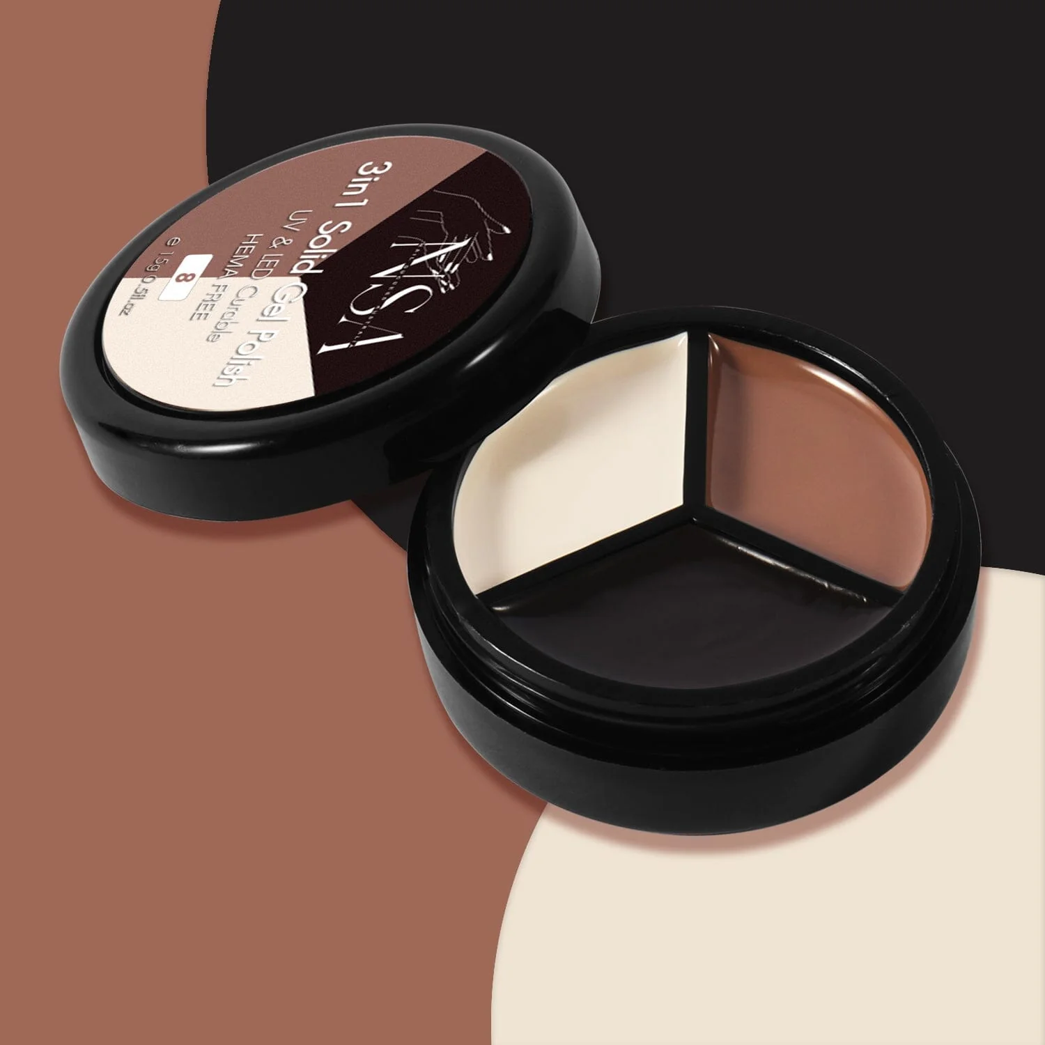 Solid Gel Polish 3in1 Colour Jar - Image 18