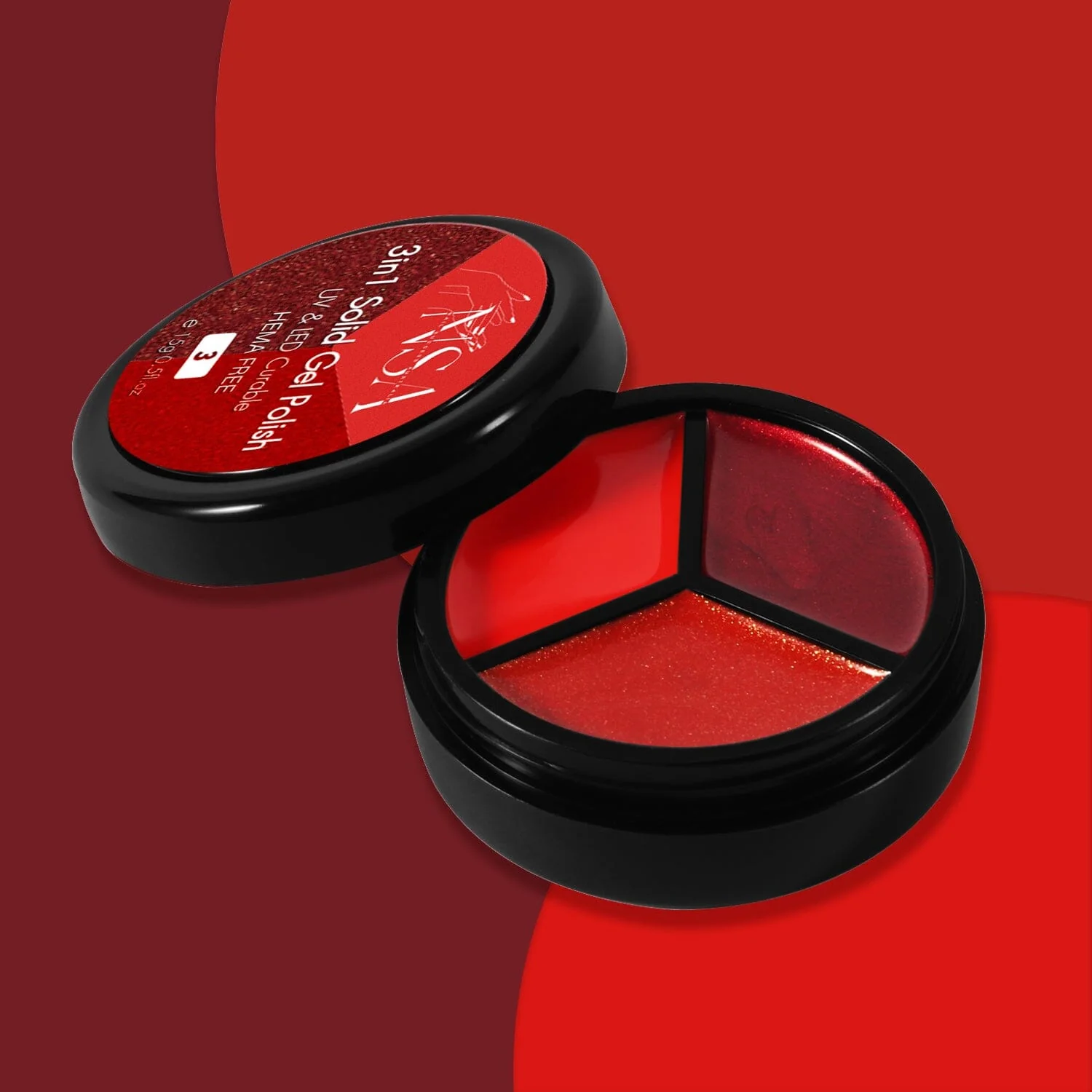 Solid Gel Polish 3in1 Colour Jar - Image 8