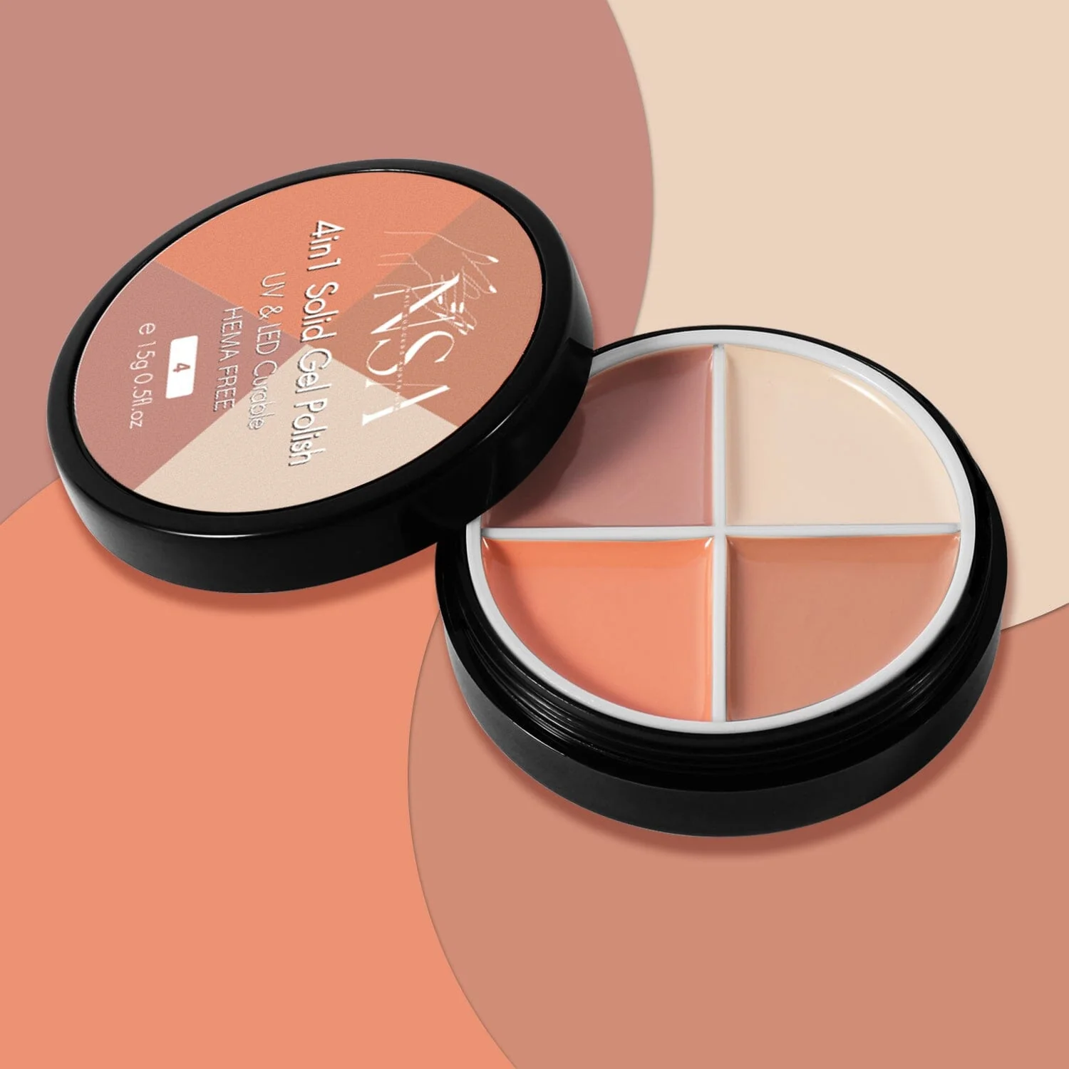 Solid Gel Polish 4in1 Colour Jar - Image 10