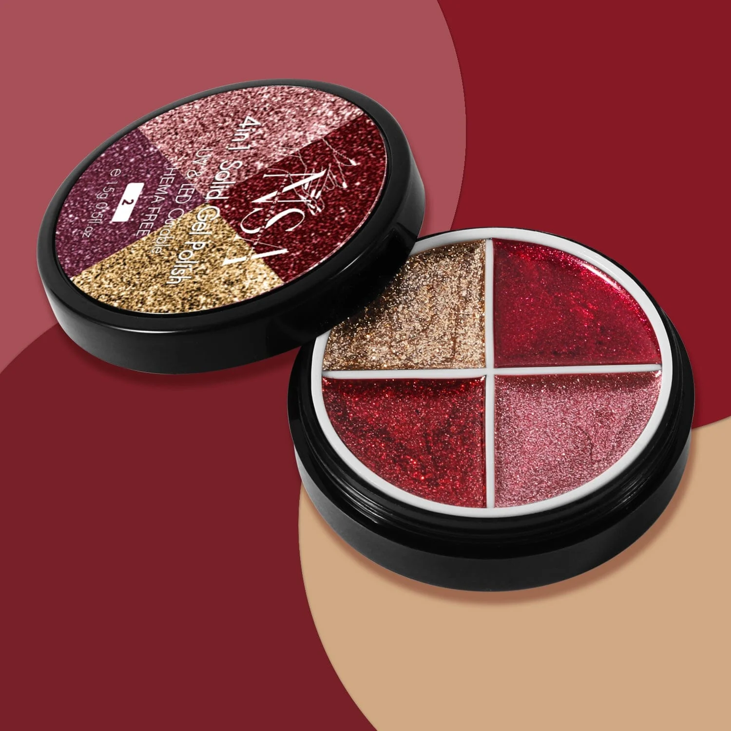Solid Gel Polish 4in1 Colour Jar - Image 6