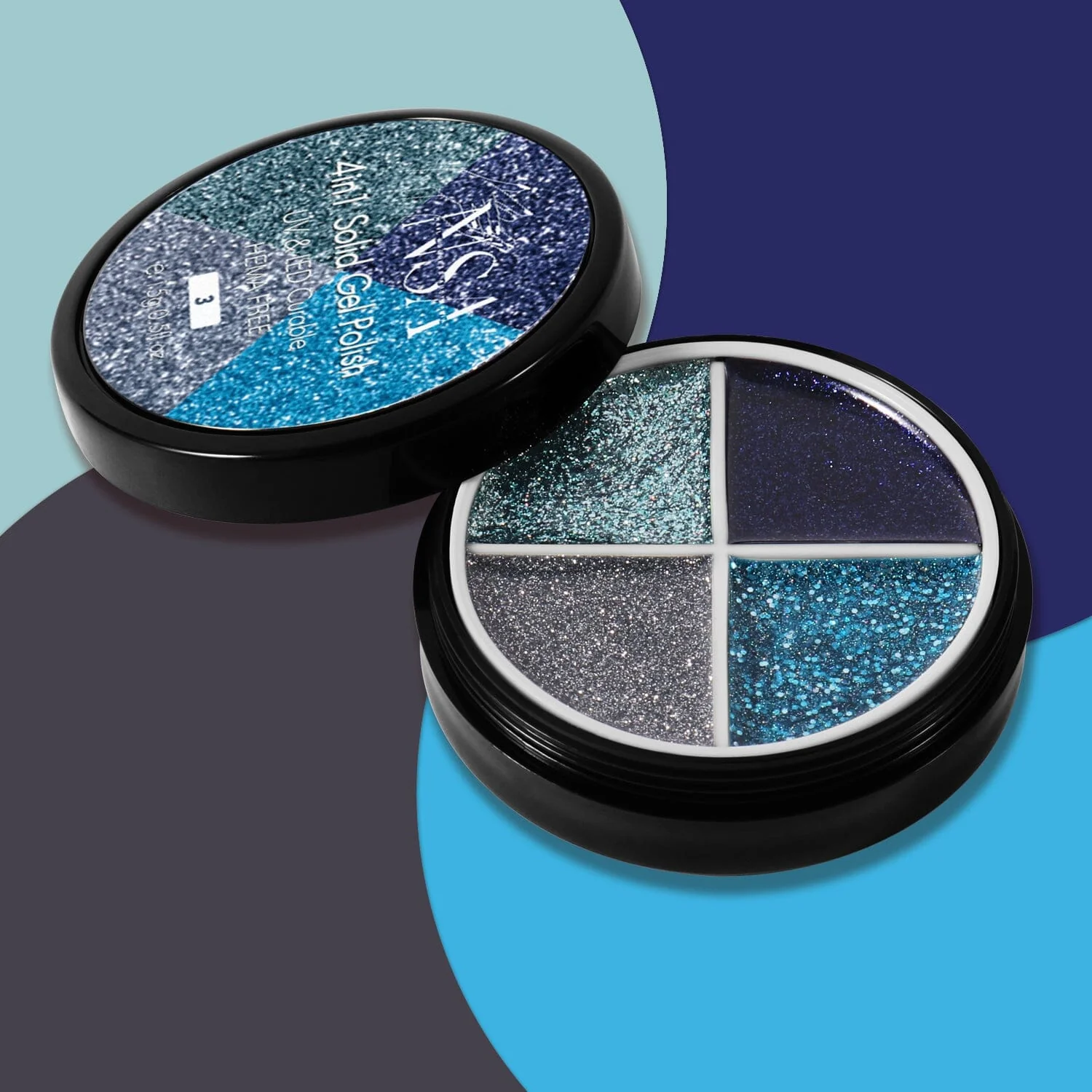 Solid Gel Polish 4in1 Colour Jar - Image 8