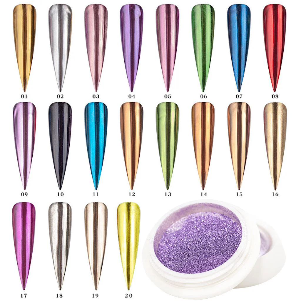 Mirror Chrome Nail Powder - Image 2