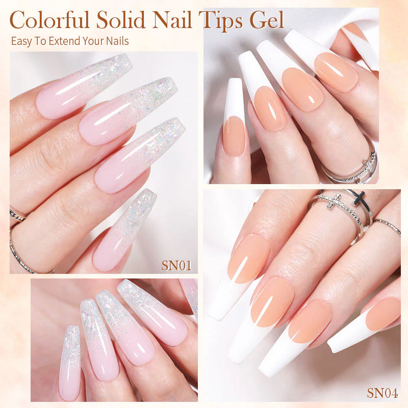 Solid Nail Tips Gel Born Pretty - Image 3