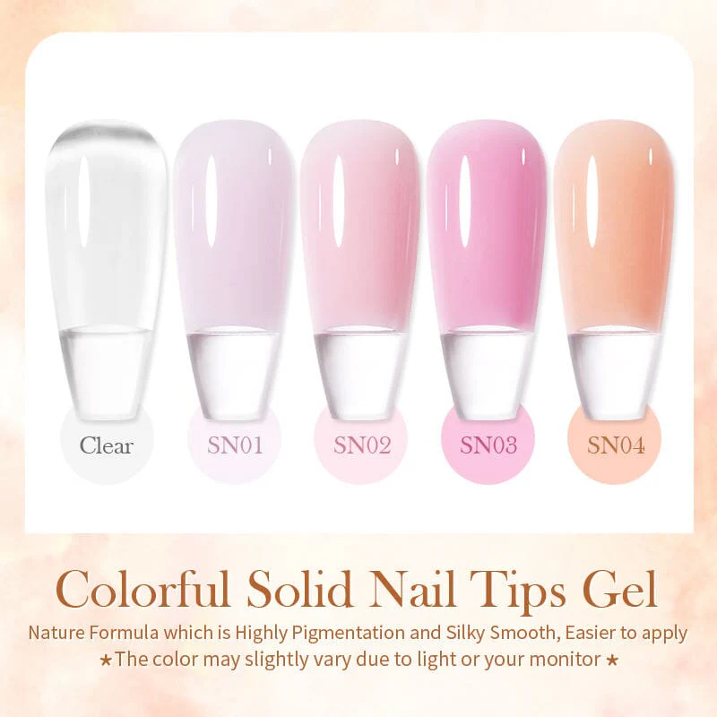 Solid Nail Tips Gel Born Pretty (SN04) - Image 3