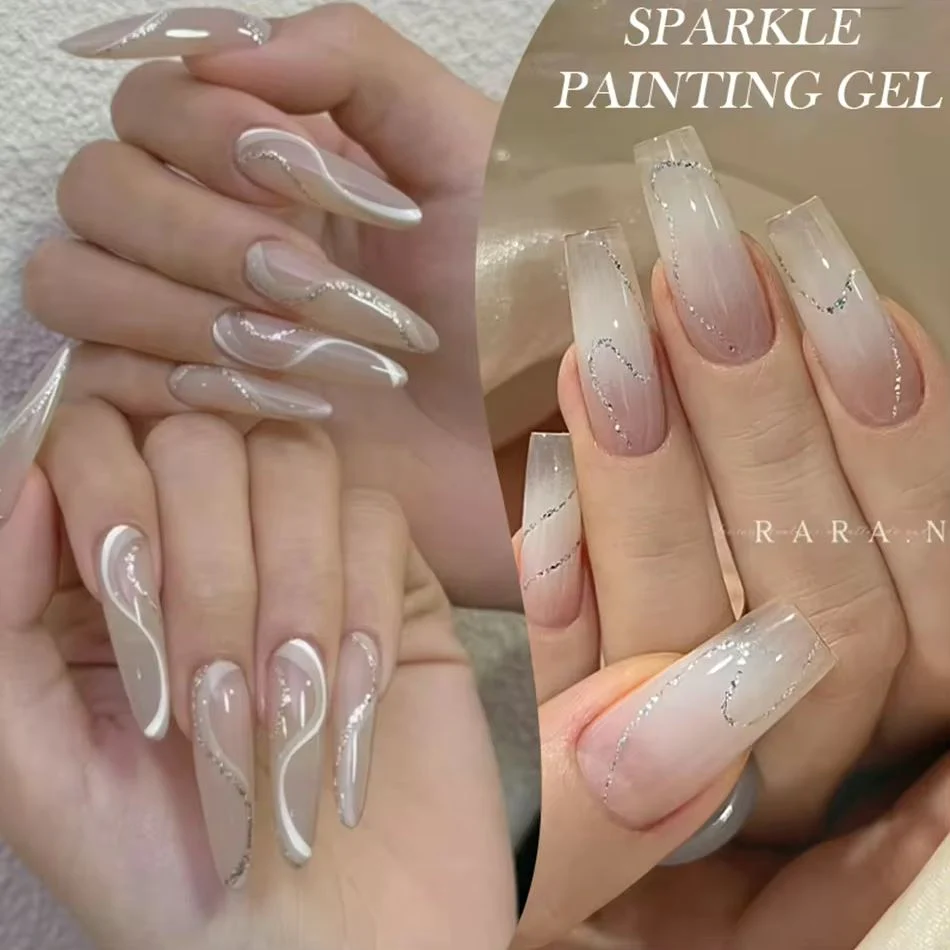 Sparkle Super Silver & Gold Painting Gel - Image 5