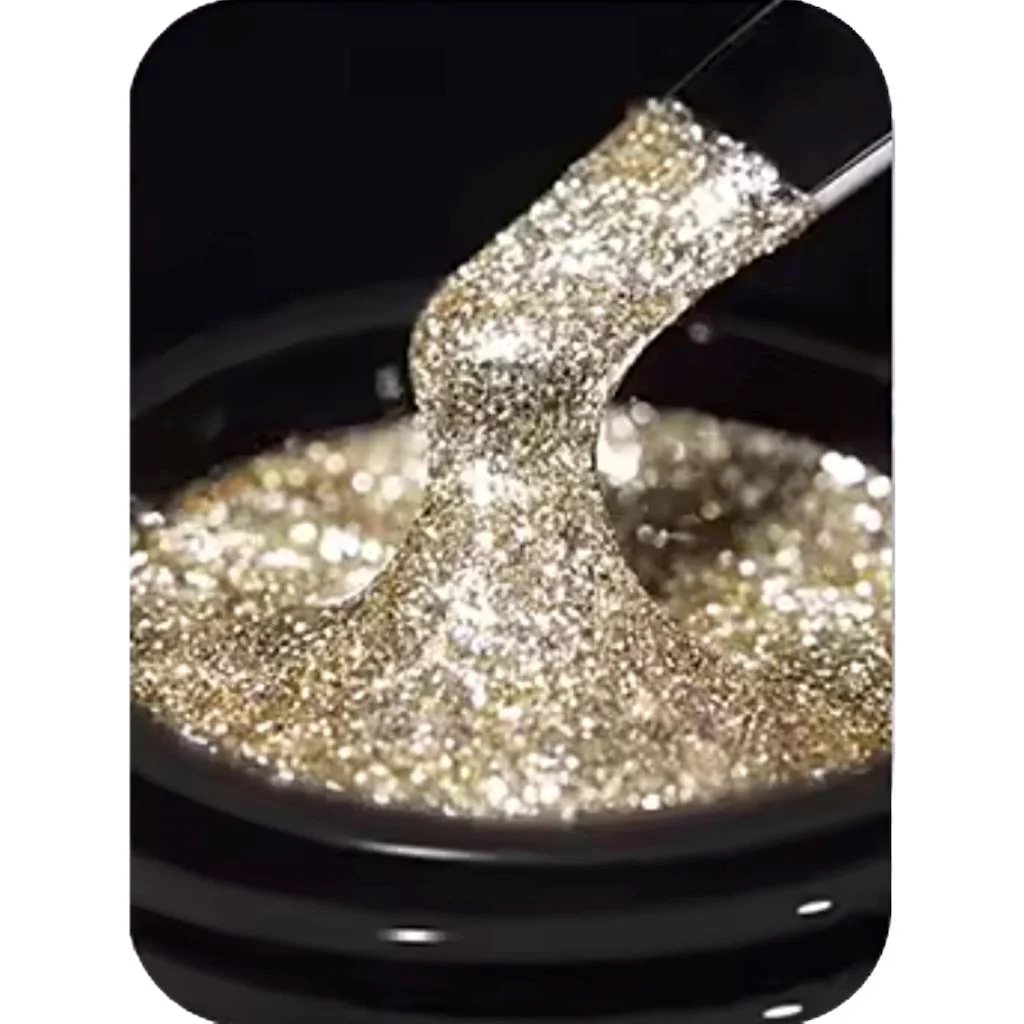 Sparkle Super Silver & Gold Painting Gel - Image 7