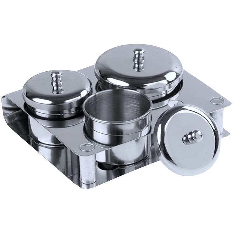 Dappen Dish Jar Set Stainless Steel