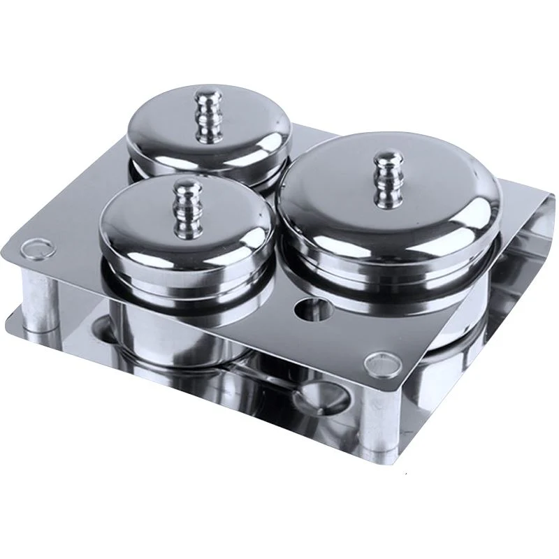 Dappen Dish Jar Set Stainless Steel - Image 2