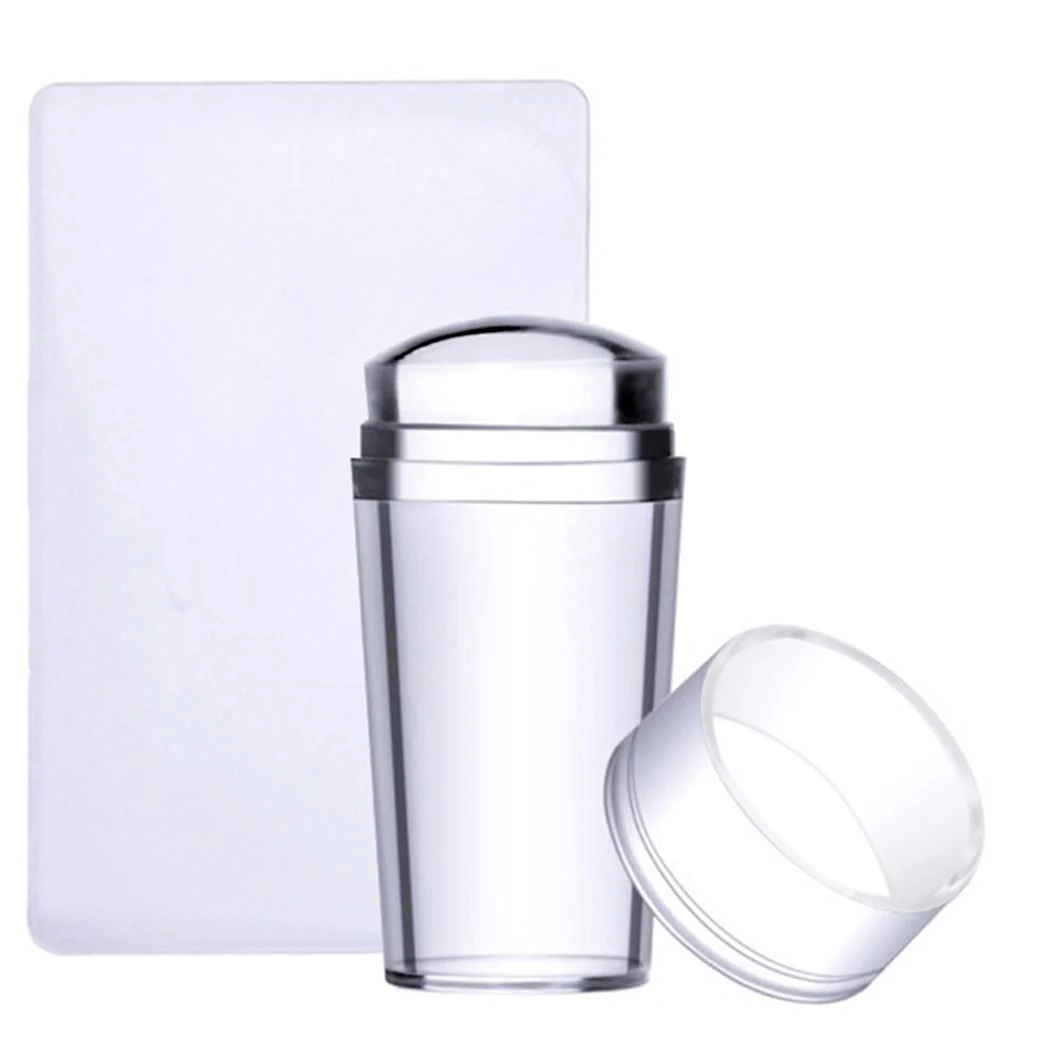 Stamper & Scraper (Clear - Diameter 2.8cm) - Image 3