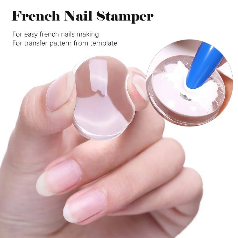 Stamper & Scraper (Clear - Diameter 2.8cm) - Image 5