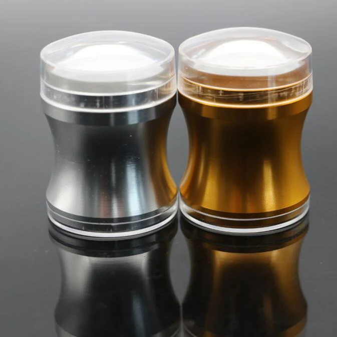 Stamper & Scraper ~ Gold or Silver ~ Large Diameter 4cm