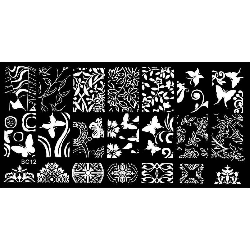 Stamping Plates Nail Art Designs - Image 13