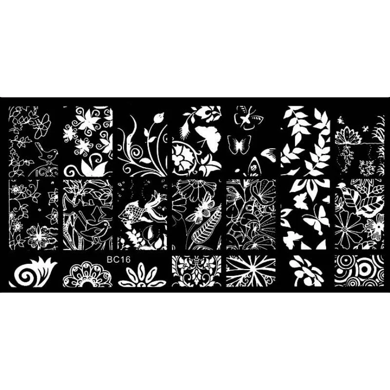 Stamping Plates Nail Art Designs - Image 15