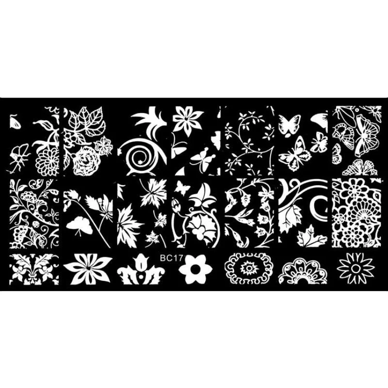 Stamping Plates Nail Art Designs - Image 16