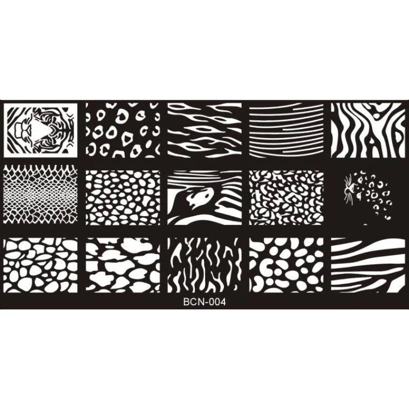Stamping Plates Nail Art Designs - Image 2