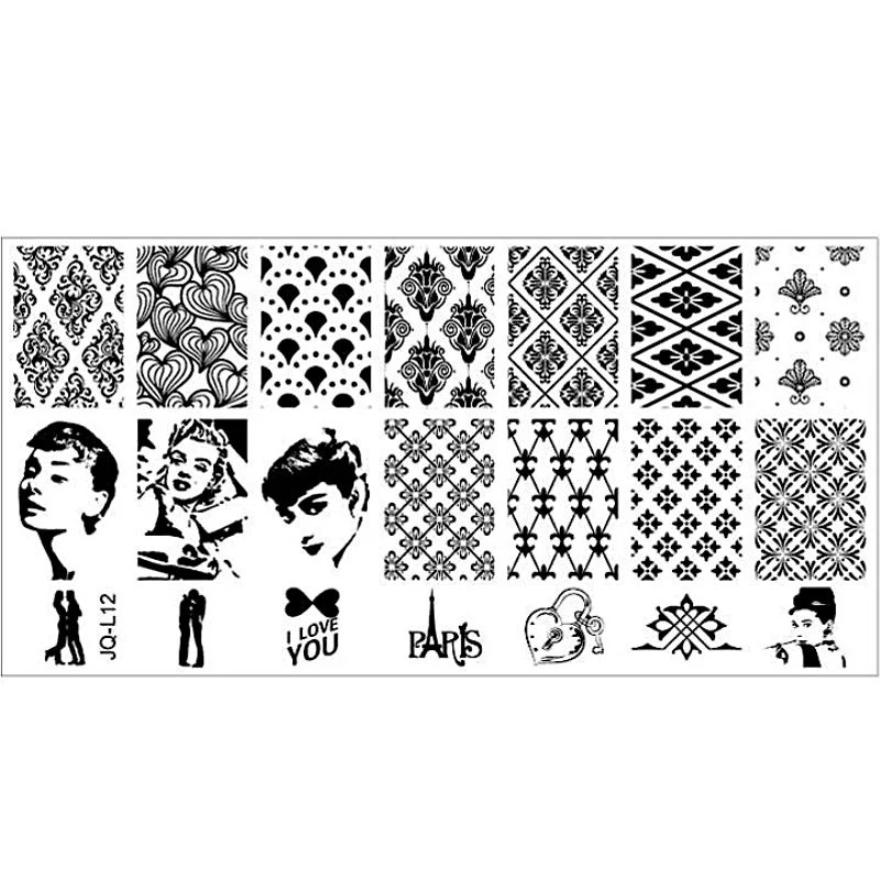 Stamping Plates Nail Art Designs - Image 20
