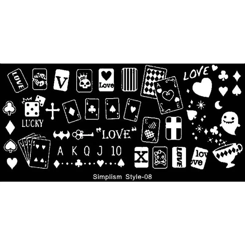 Stamping Plates Nail Art Designs - Image 27
