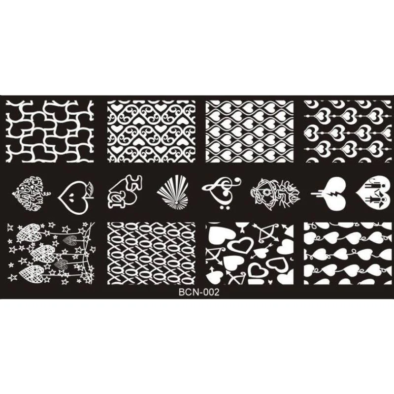 Stamping Plates Nail Art Designs - Image 3