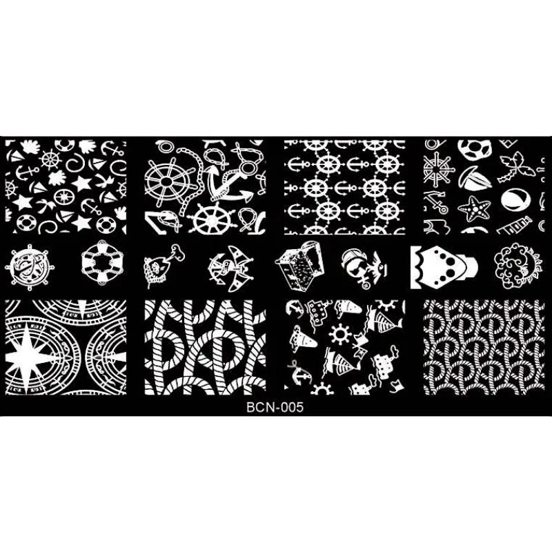 Stamping Plates Nail Art Designs - Image 4
