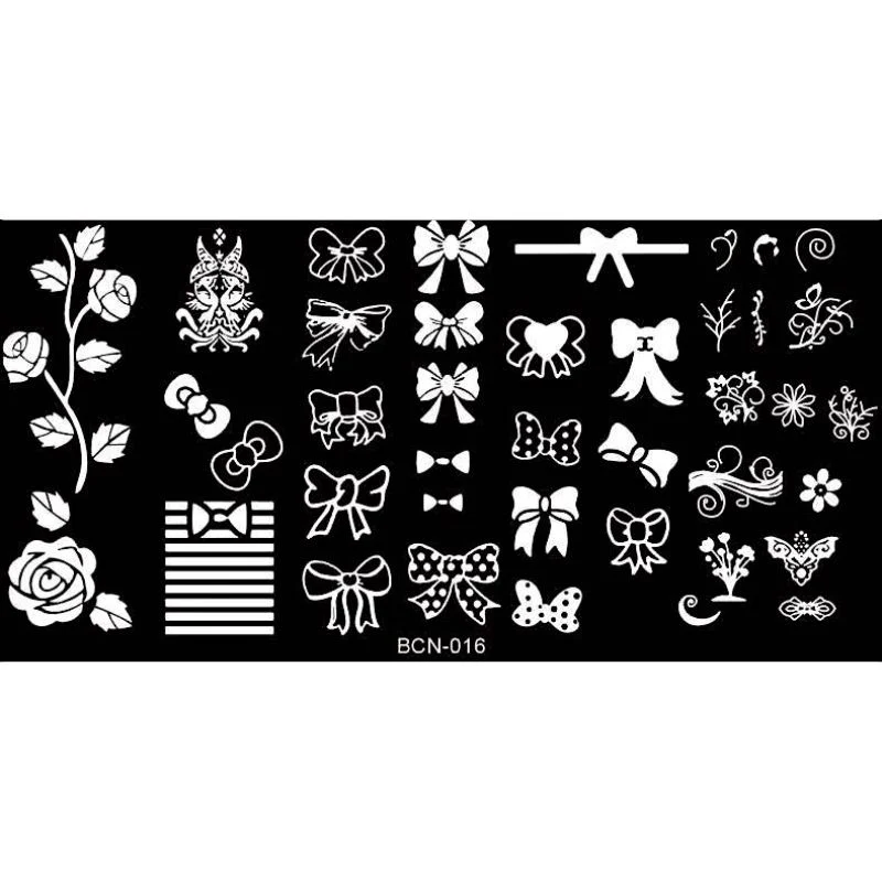 Stamping Plates Nail Art Designs - Image 5