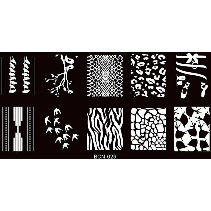 Stamping Plates Nail Art Designs - Image 6