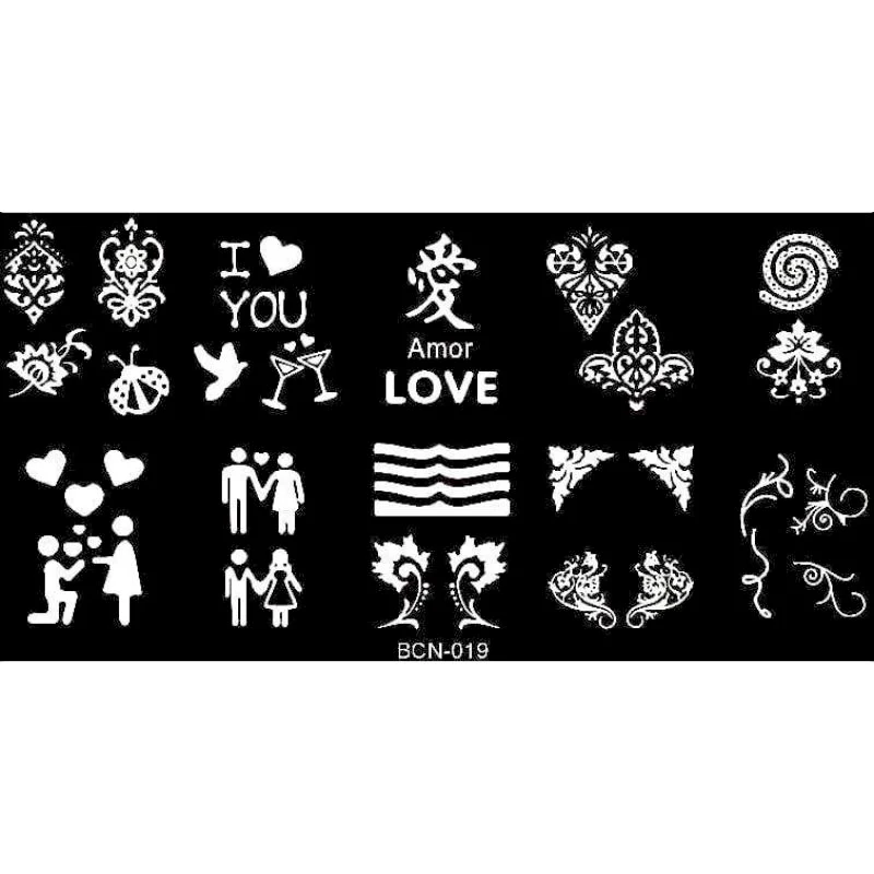 Stamping Plates Nail Art Designs - Image 7