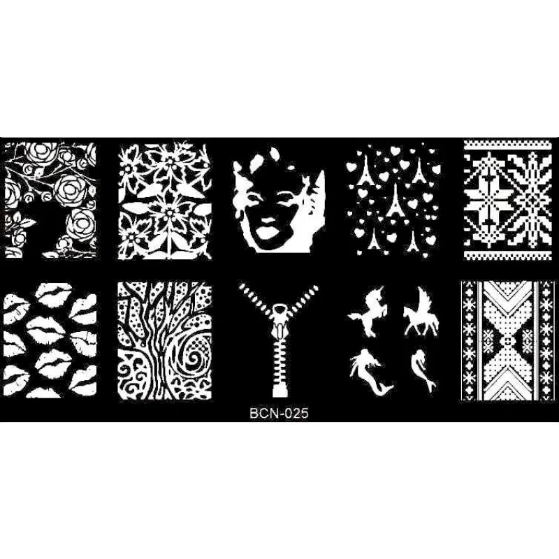 Stamping Plates Nail Art Designs - Image 8