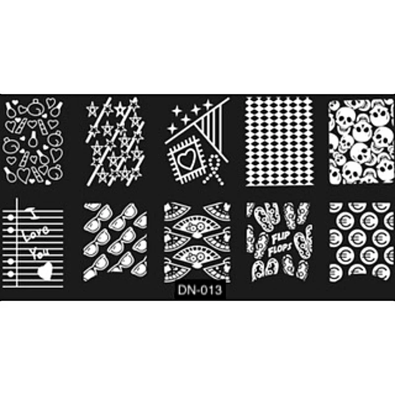 Stamping Plates Nail Art Designs - Image 9