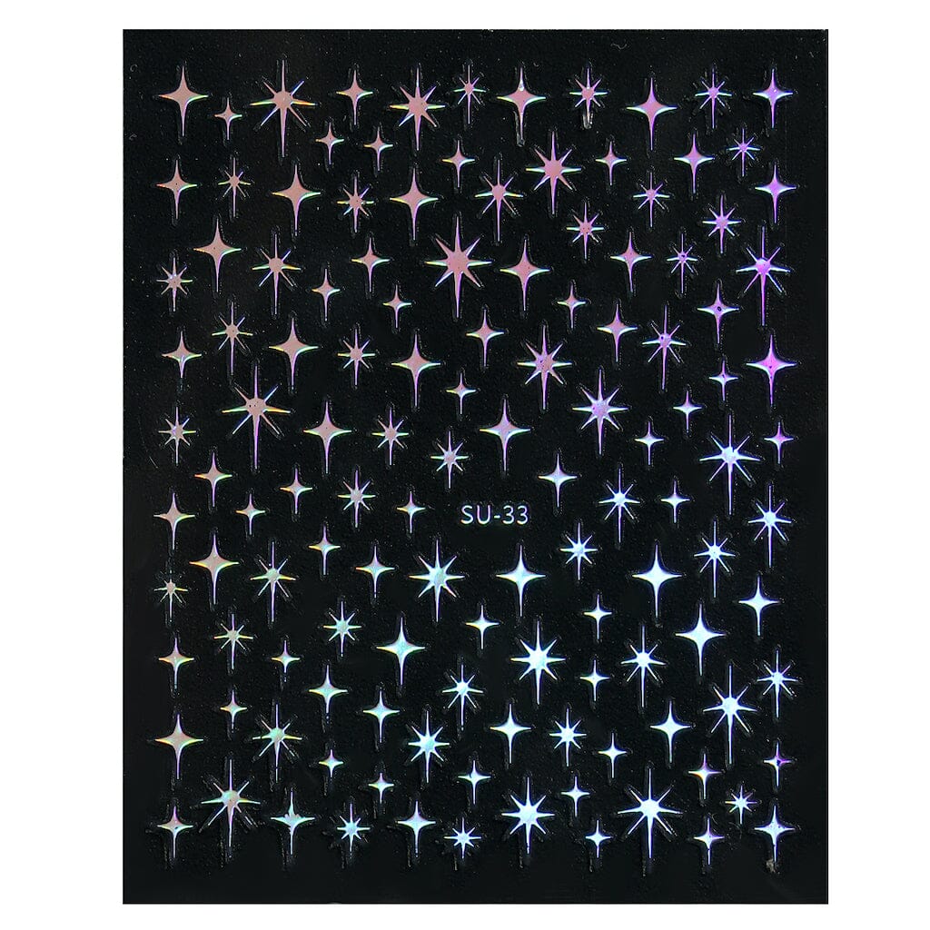 Stars Nail Art Sticker - SU Series - Image 5