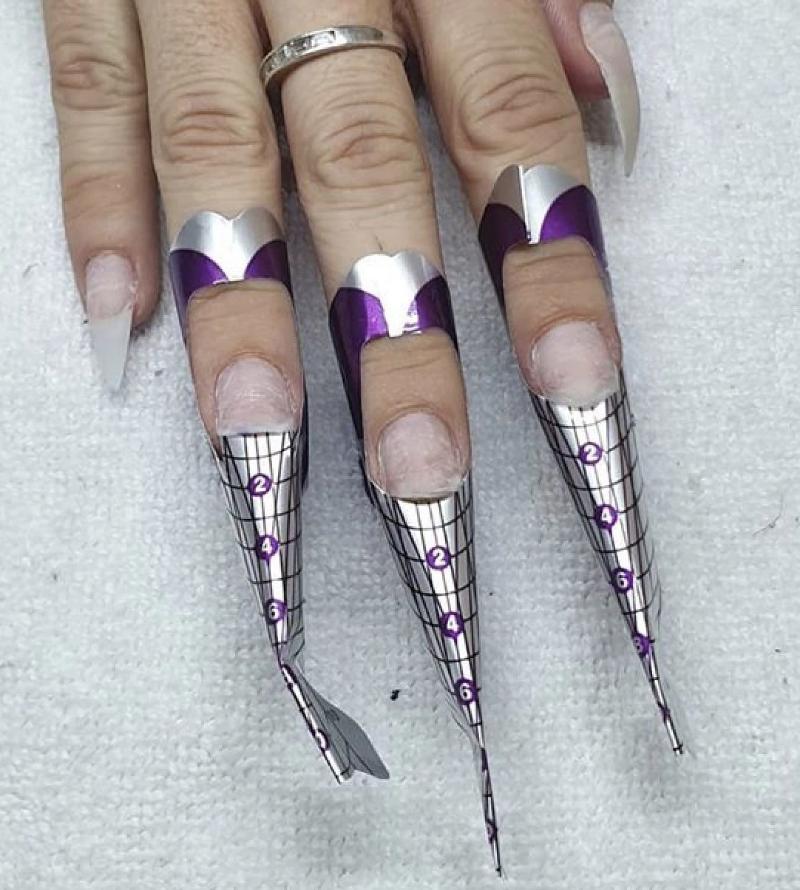 NSI Stiletto Nail Forms - Image 6