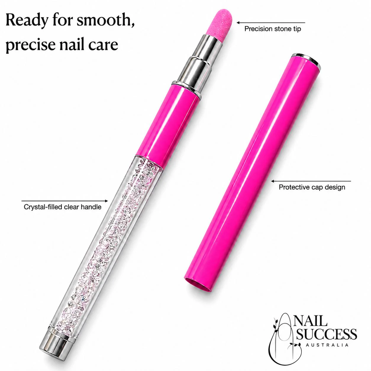 Stone Cuticle Nail File & Pusher - Image 6