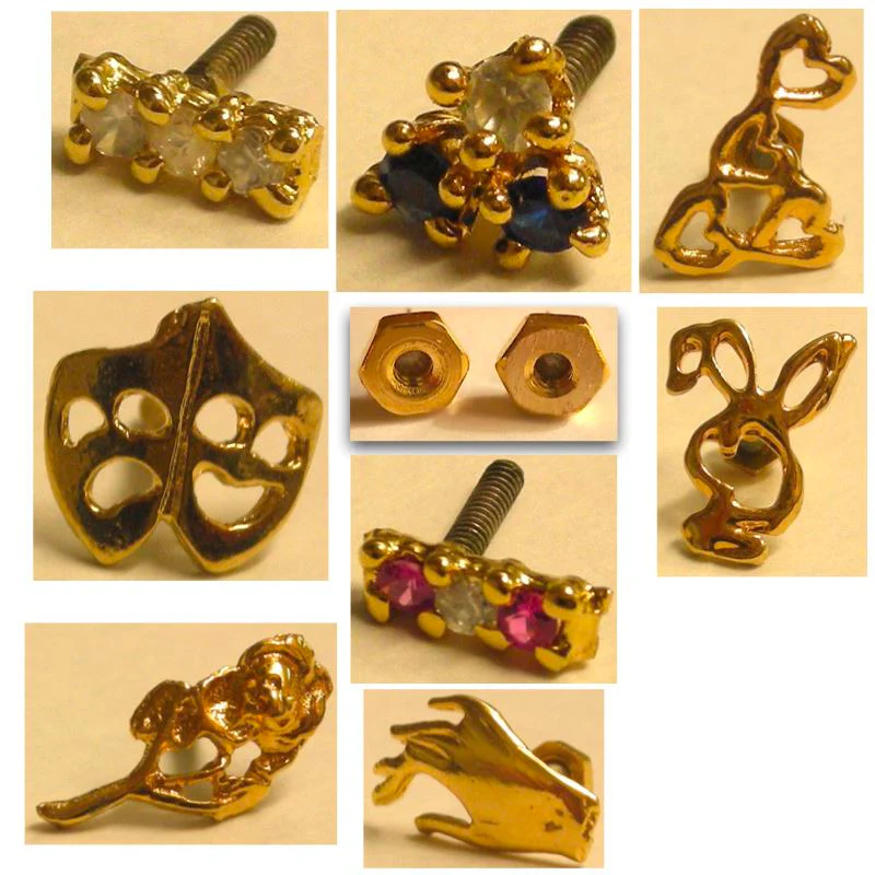 Stud charms