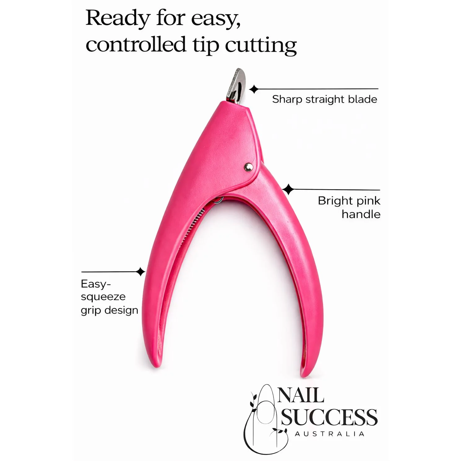 Tip Cutter PVC Pink Handle - Image 7