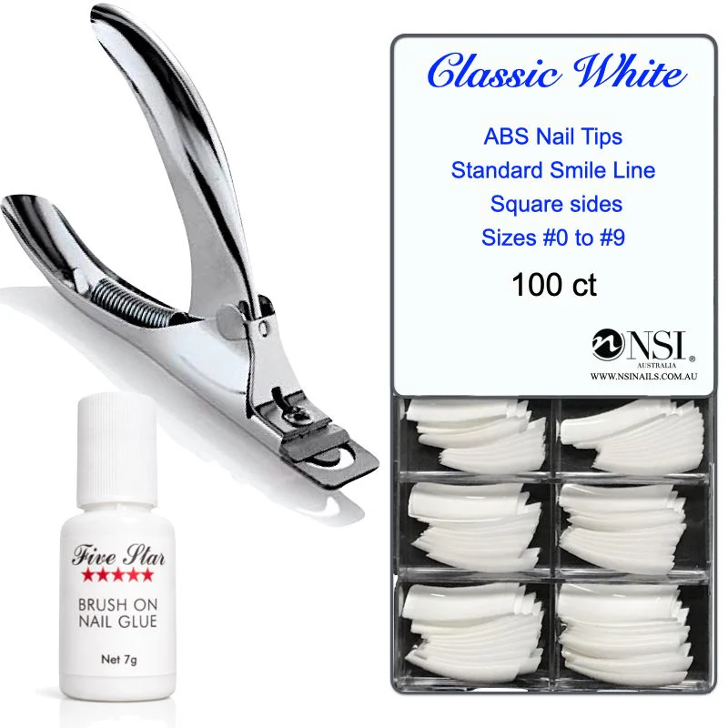 Tipping Pack with Classic Square Nail Tips - Image 6
