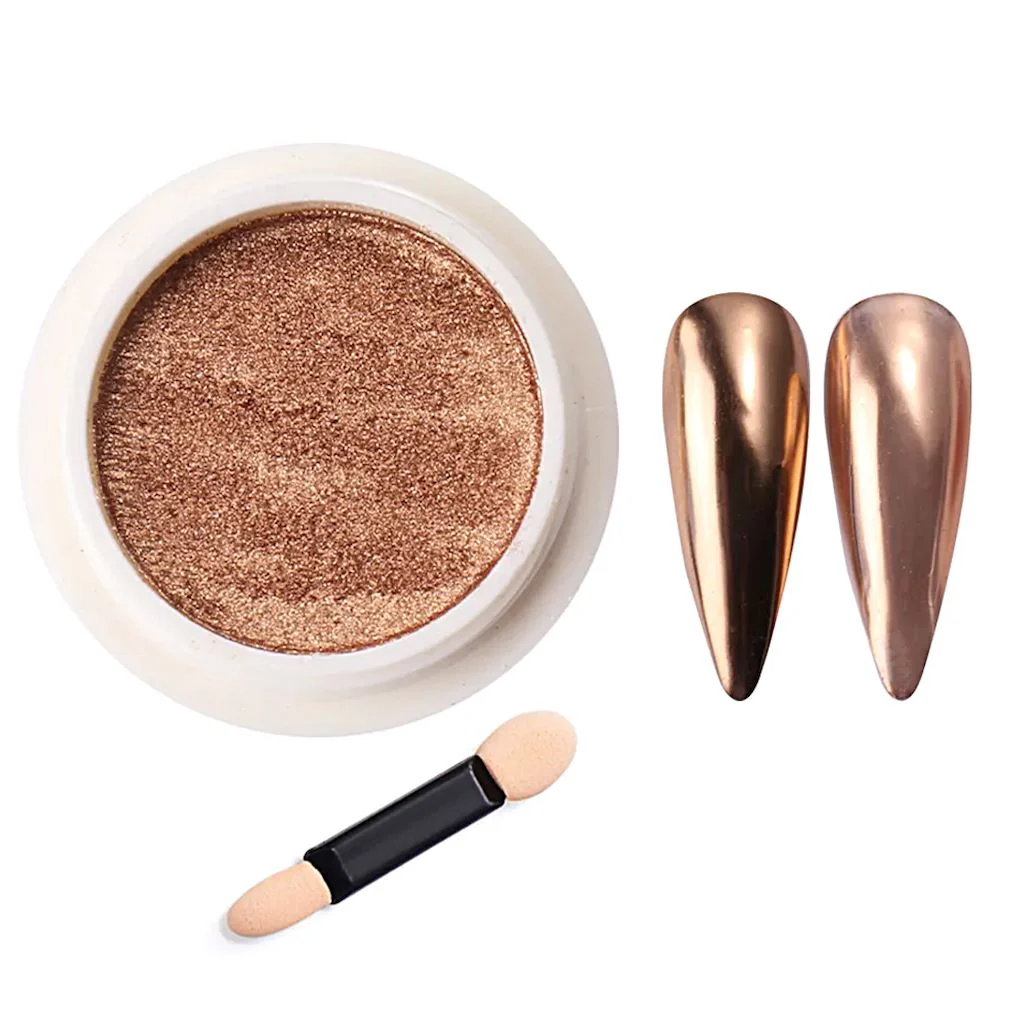 Titanium Mirror Chrome Nail Powder - Image 5