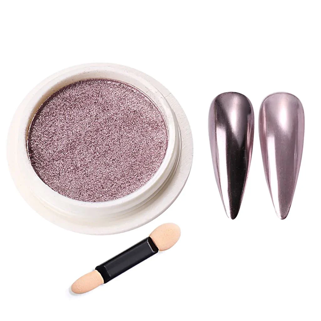 Titanium Mirror Chrome Nail Powder - Image 6