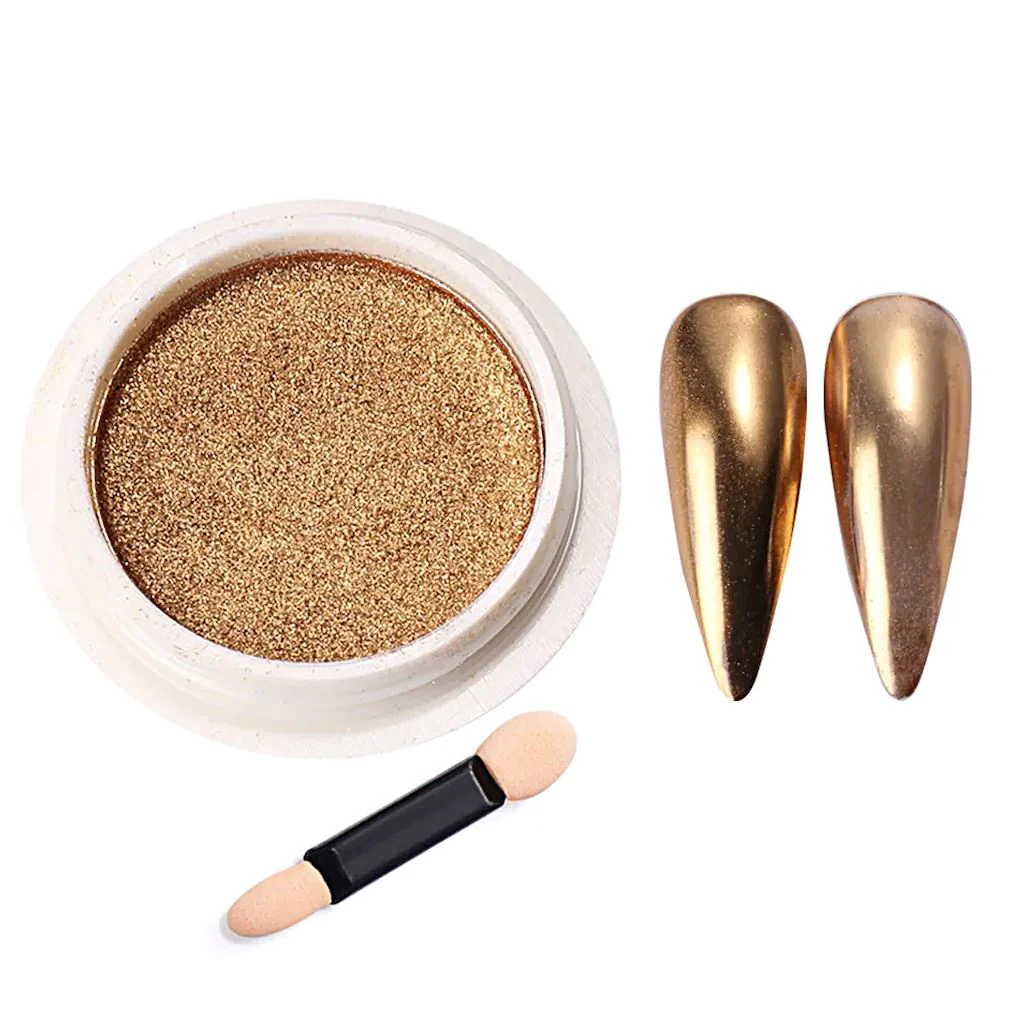 Titanium Mirror Chrome Nail Powder - Image 7