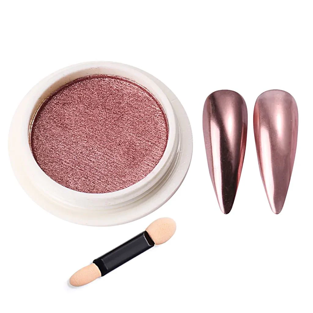 Titanium Mirror Chrome Nail Powder - Image 8