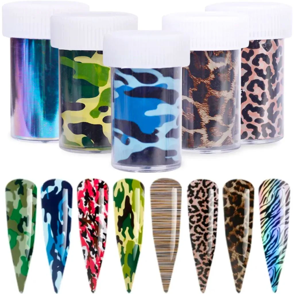 Transfer Foil Roll - Laser & Camouflage Series