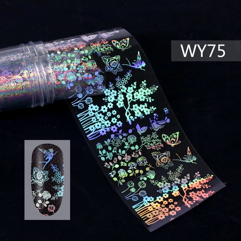Transfer Foil Roll - WY Holographic Laser Series