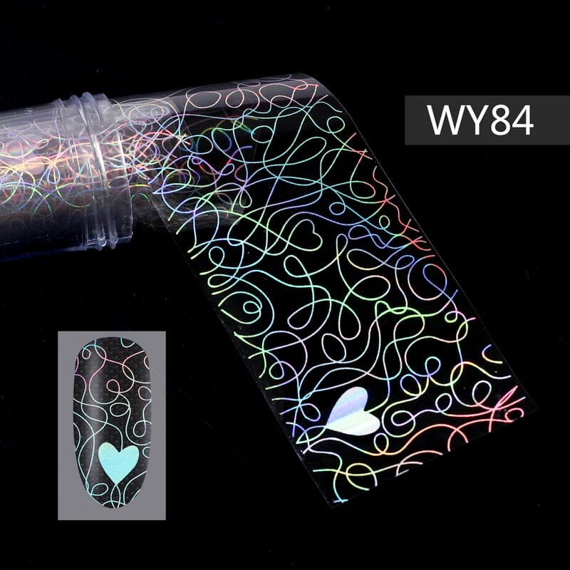 Transfer Foil Roll - WY Holographic Laser Series - Image 10